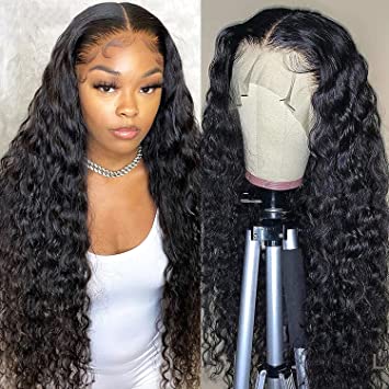 Stema 13x4 13x6 HD Lace Big Frontal Water Wave Wig Constructed By Bundles With Frontal